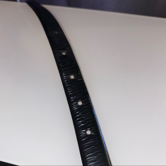 Kenneth Cole NY K1952 black leather belt - Picture 4 of 5